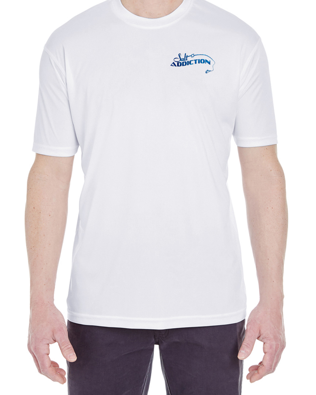 Salt Addiction Short Sleeve Micro Fiber T-Shirt saltwater Tuna Fishing uv 30 gallery