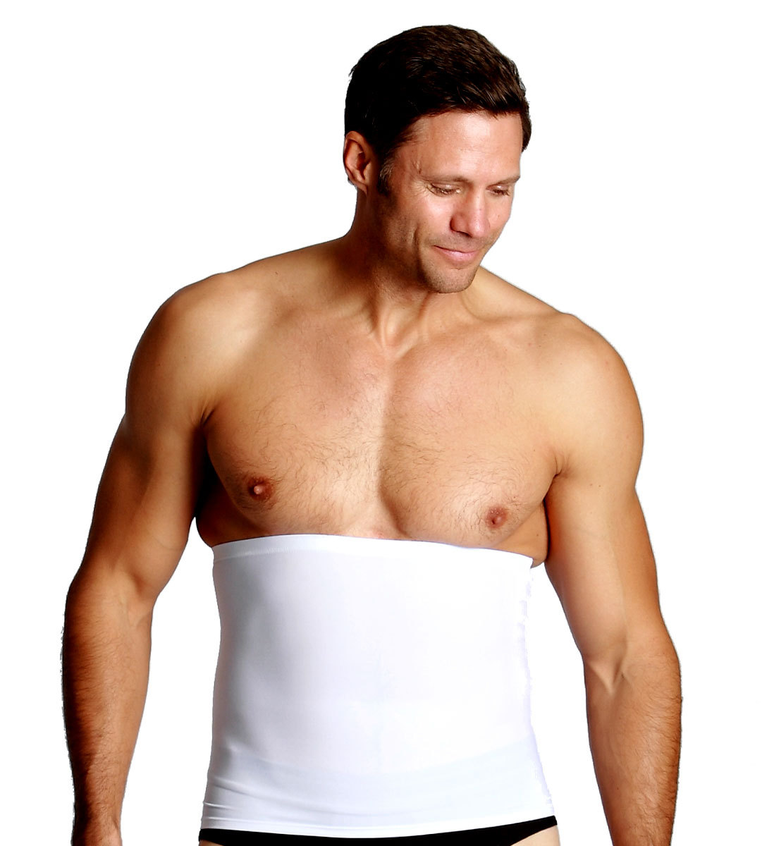 Instaslim Compression Mens Slimming Belt Look 5" Slimmer Insta Slim ALL sz Color gallery