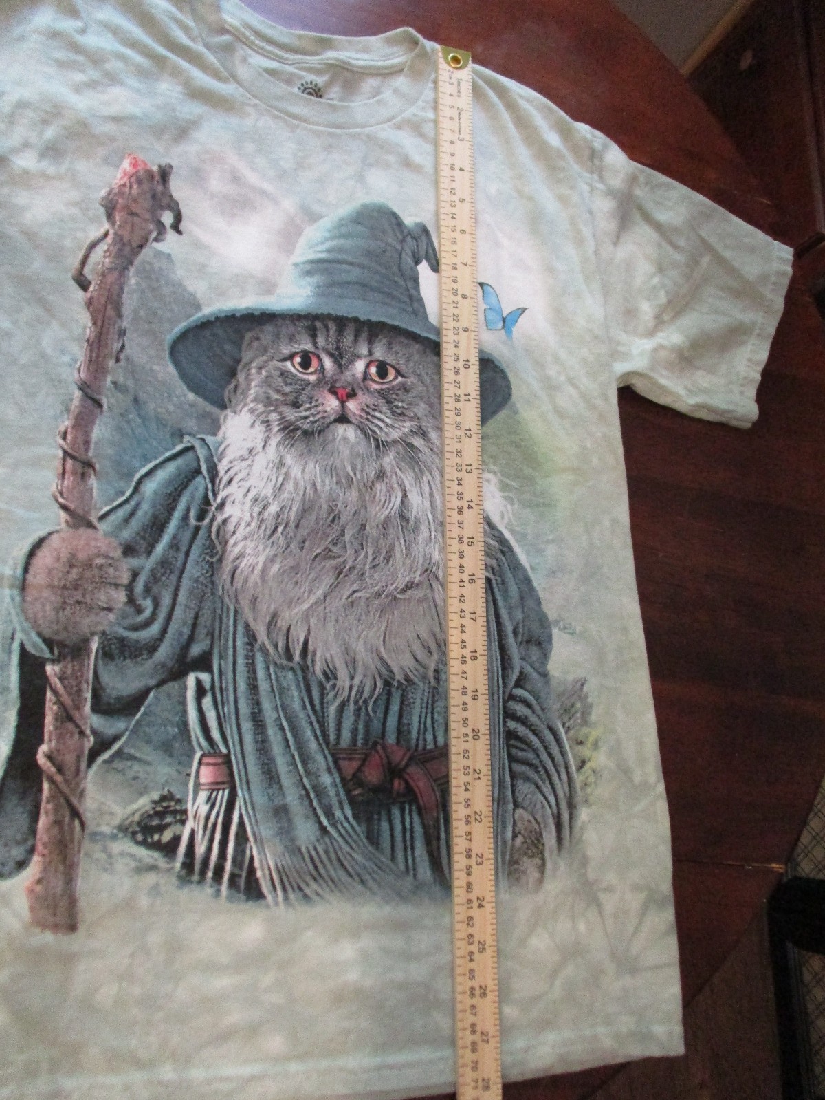 The Mountain Catdalf Cat Gandalf Lord Rings Tie Dye T Shirt SZ Medium FREE SHIP gallery