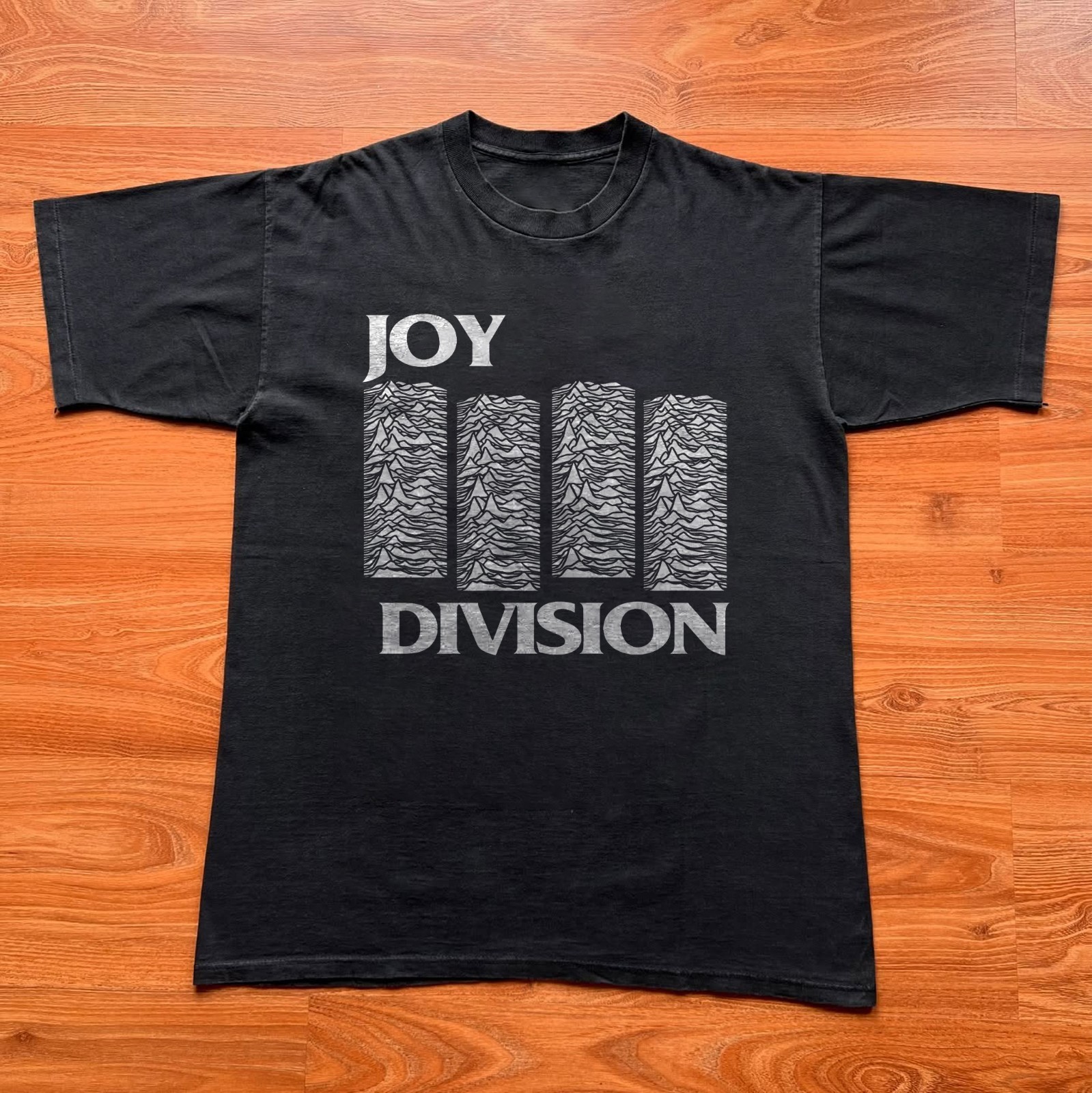 Joy Division Unknown Pleasures Unisex Black T-shirt, Size S-5XL gallery
