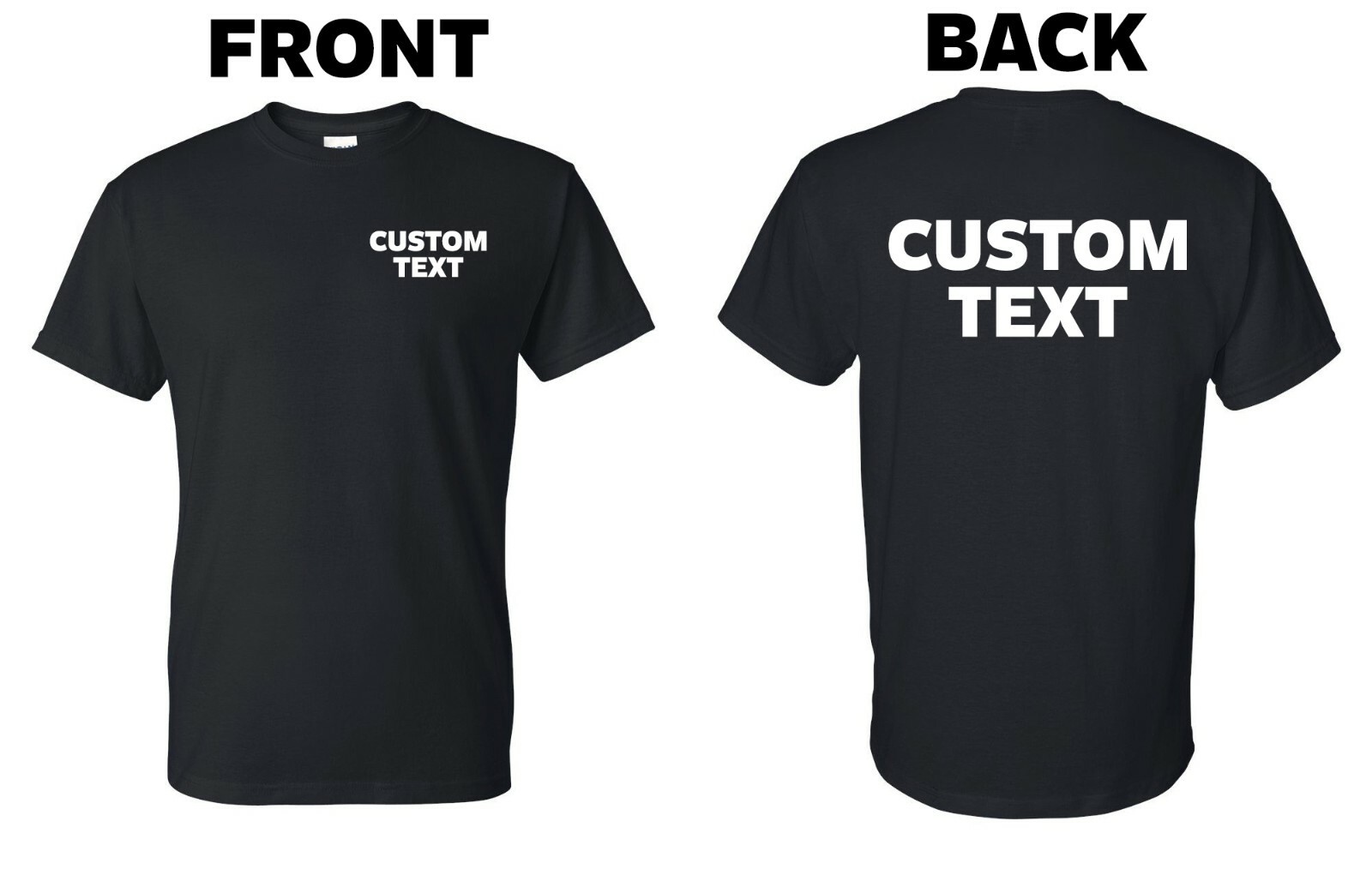 Custom T-Shirt, Personalized, Add Your Own Text gallery