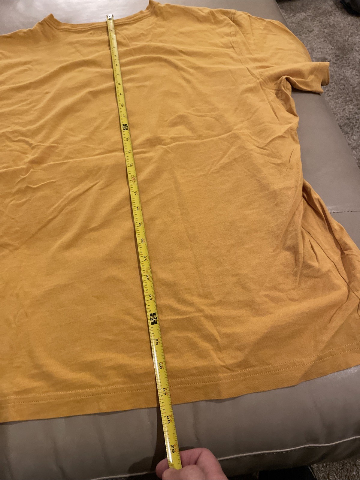 EXPRESS T Shirt Adult Mens Graphic Short Sleeve Gold Yell XXL EXP NYC gallery