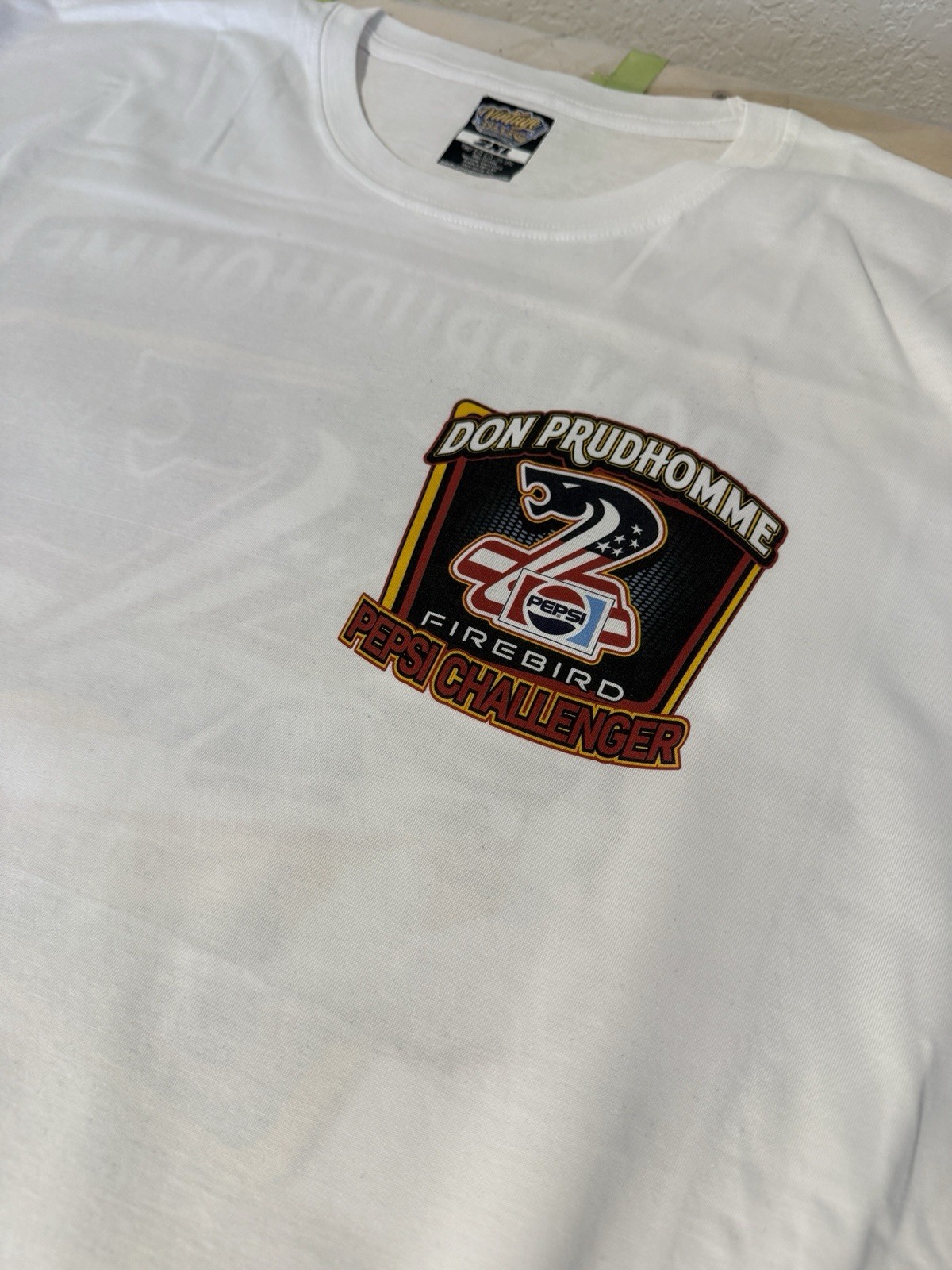 Don the SNAKE Prudhomme 1984 Pepsi Challenger Vintage style (322) T-Shirt gallery