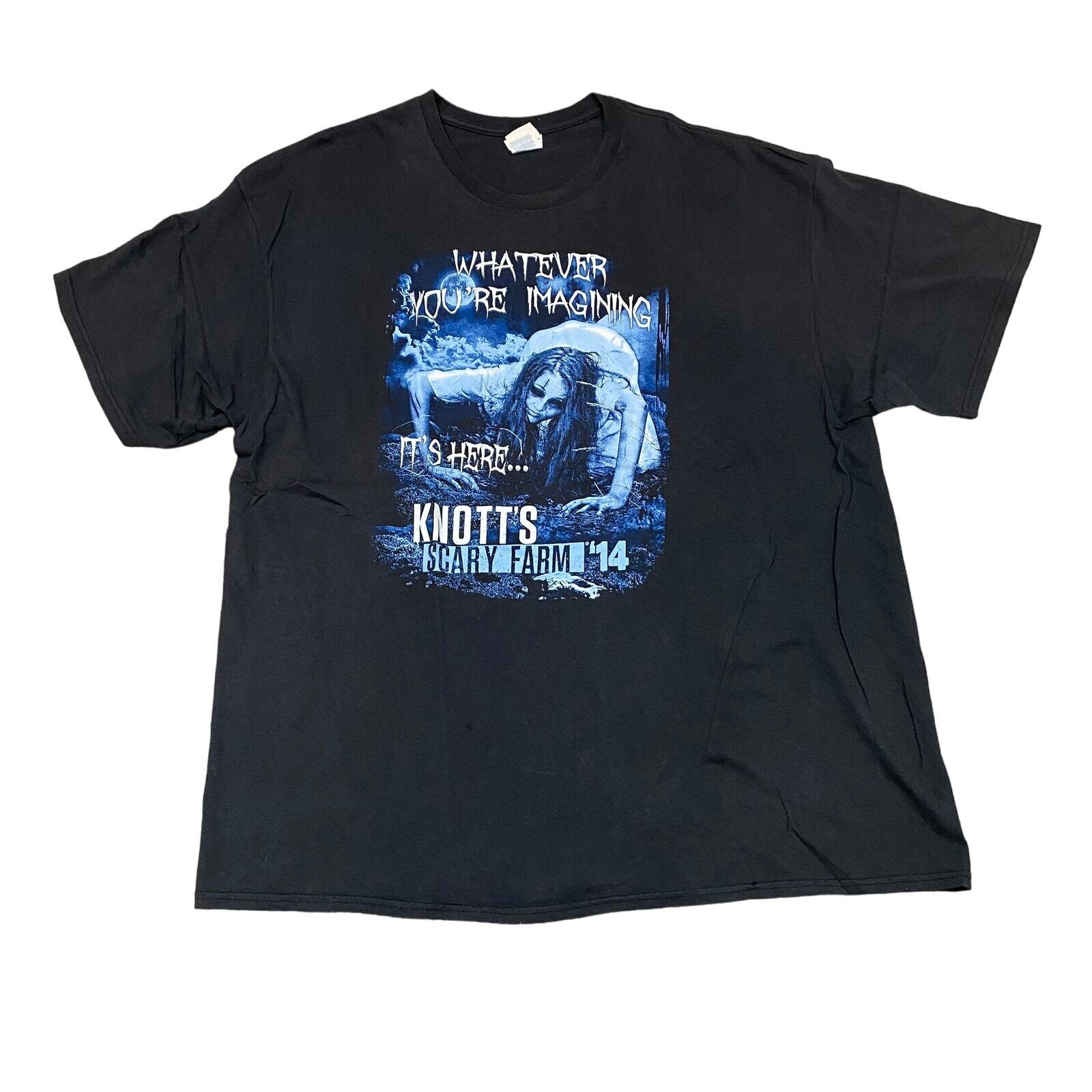 Knotts Scary Farm 2014 Horror Maze T Shirt Men’s 3XL