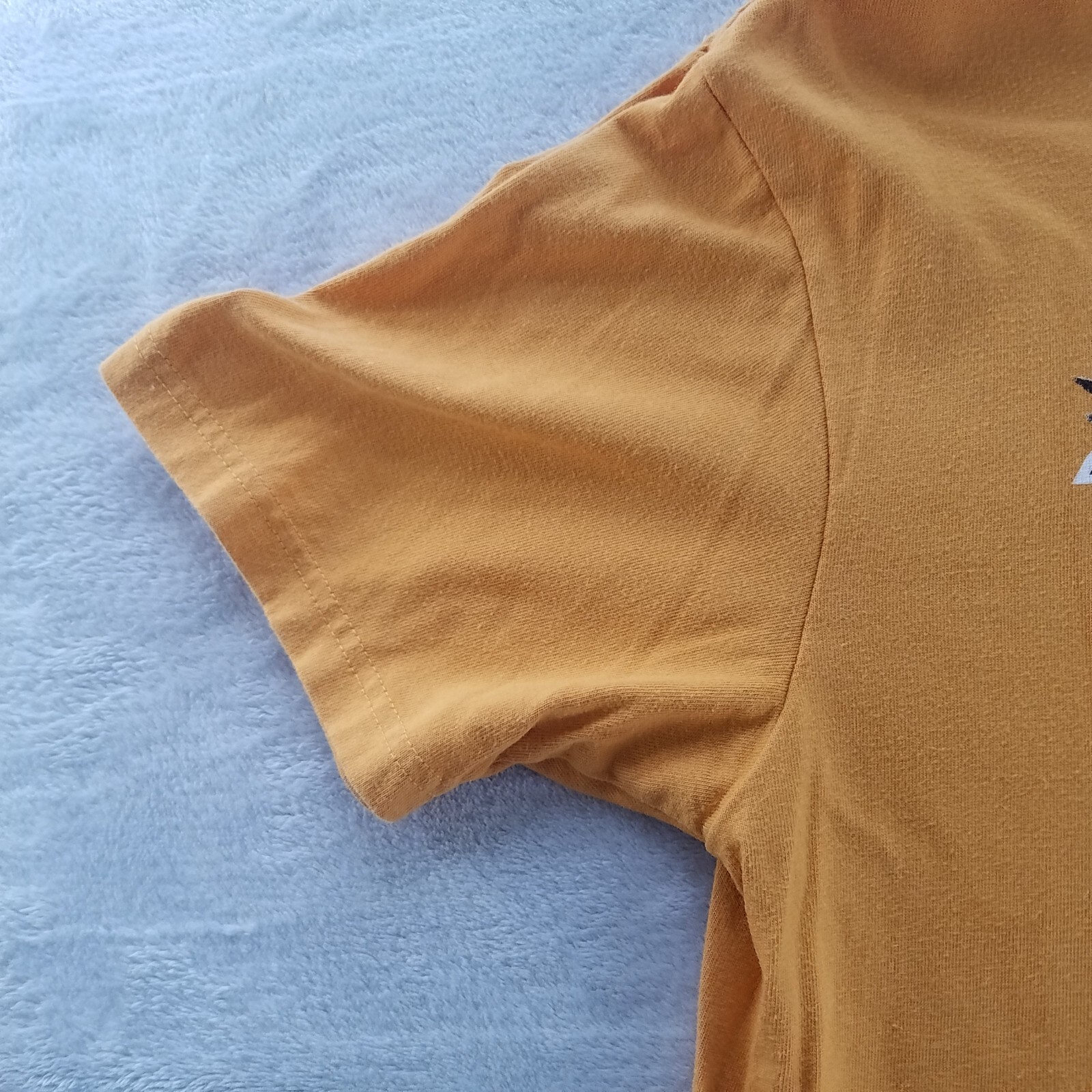 Mens Harley Davidson Graphic T Shirt Yellow Flying Eagle Stone -See Measurements gallery