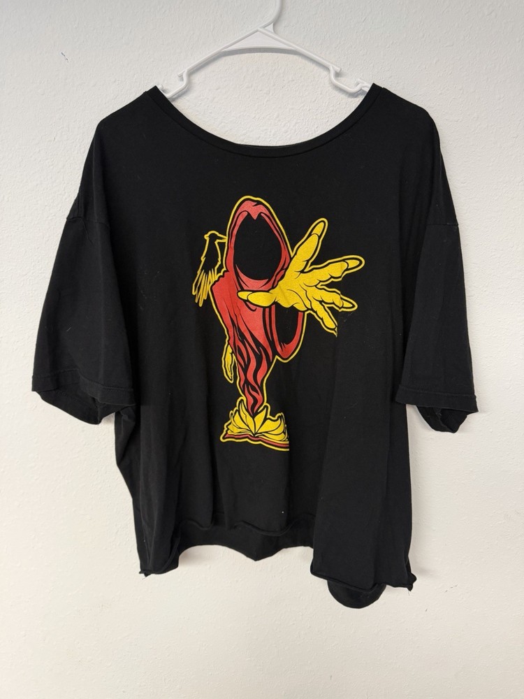 POP threads Hell’s Pit Hatchetman ICP Graphic Print Black Crew Neck Tee 2XL