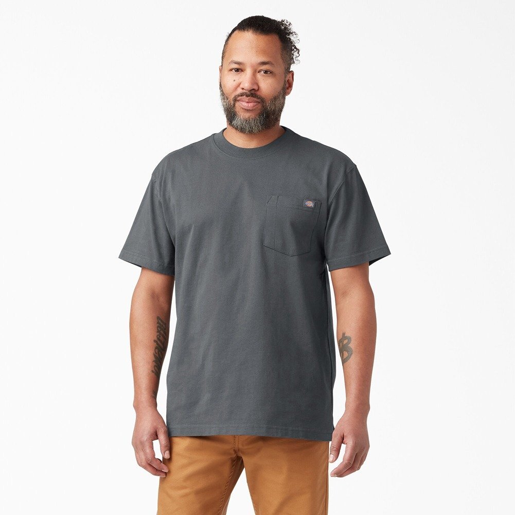 Dickies Men's T-Shirt Short Sleeve Heavyweight Pocket Relaxed Fit T-Shirt gallery