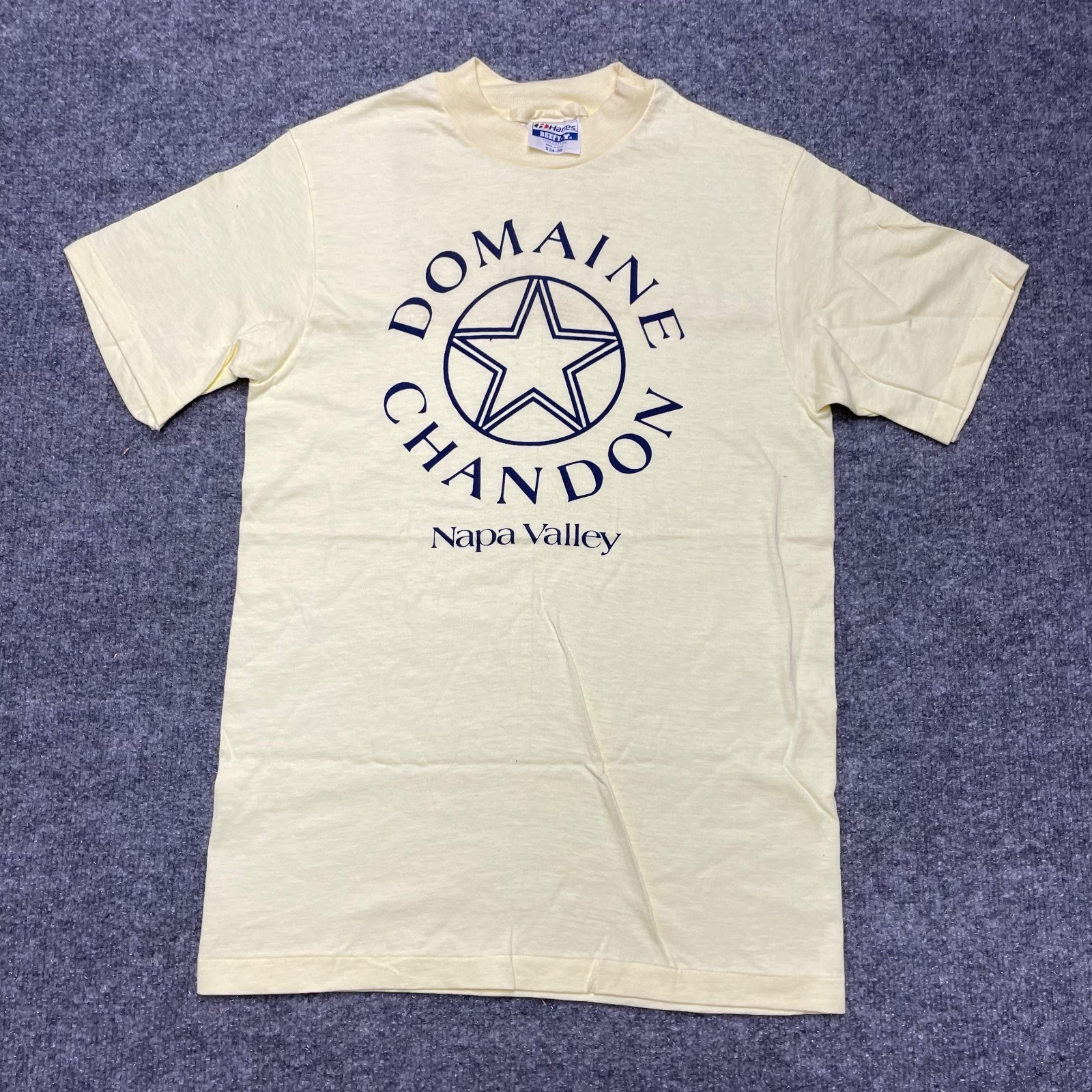 Vintage Domaine Chandon Napa Valley T-Shirt Hanes Beefy USA Made 90s Small