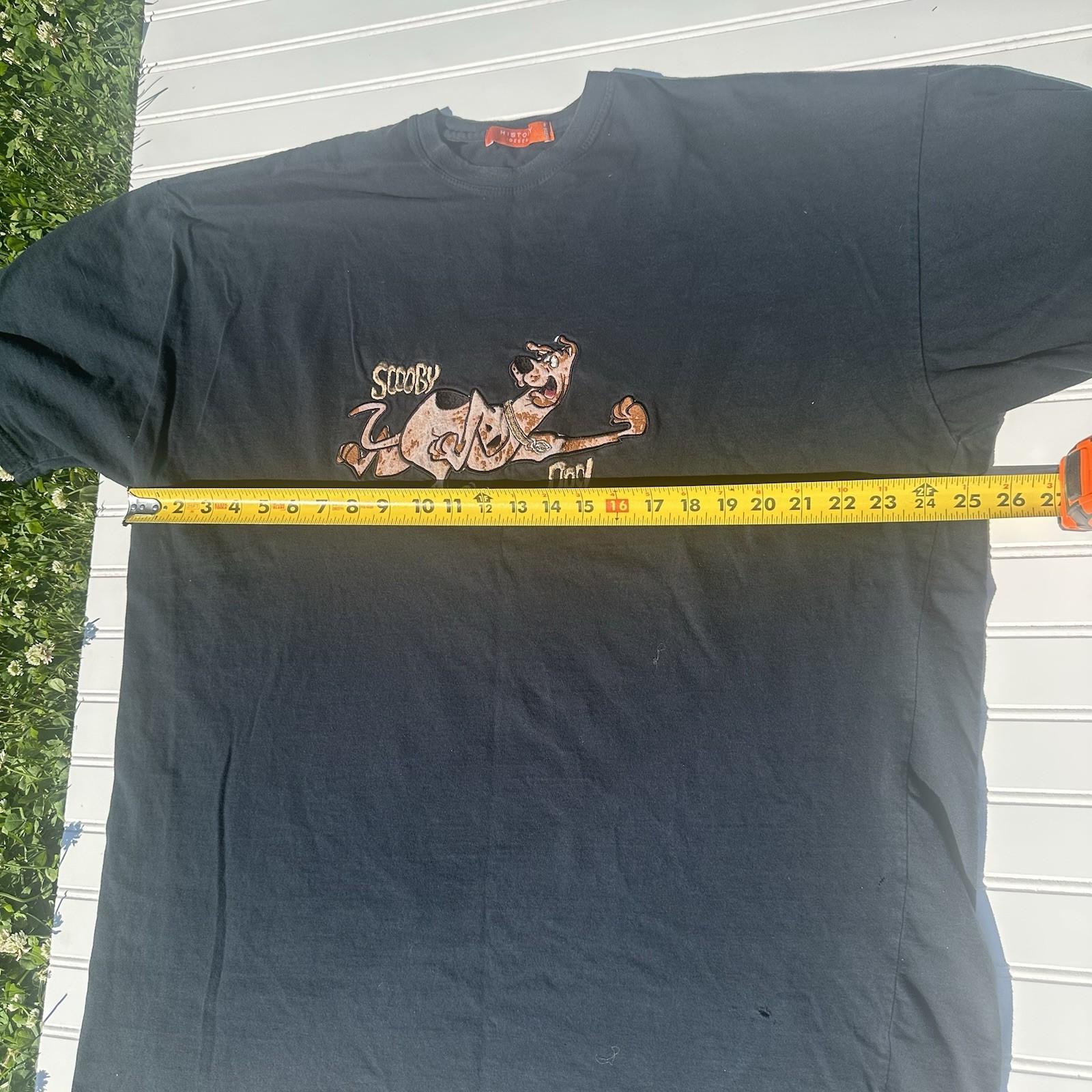 Men’s T-shirt Iceberg History Scooby Doo Graphic Size XXXL Black Cartoon Tee gallery
