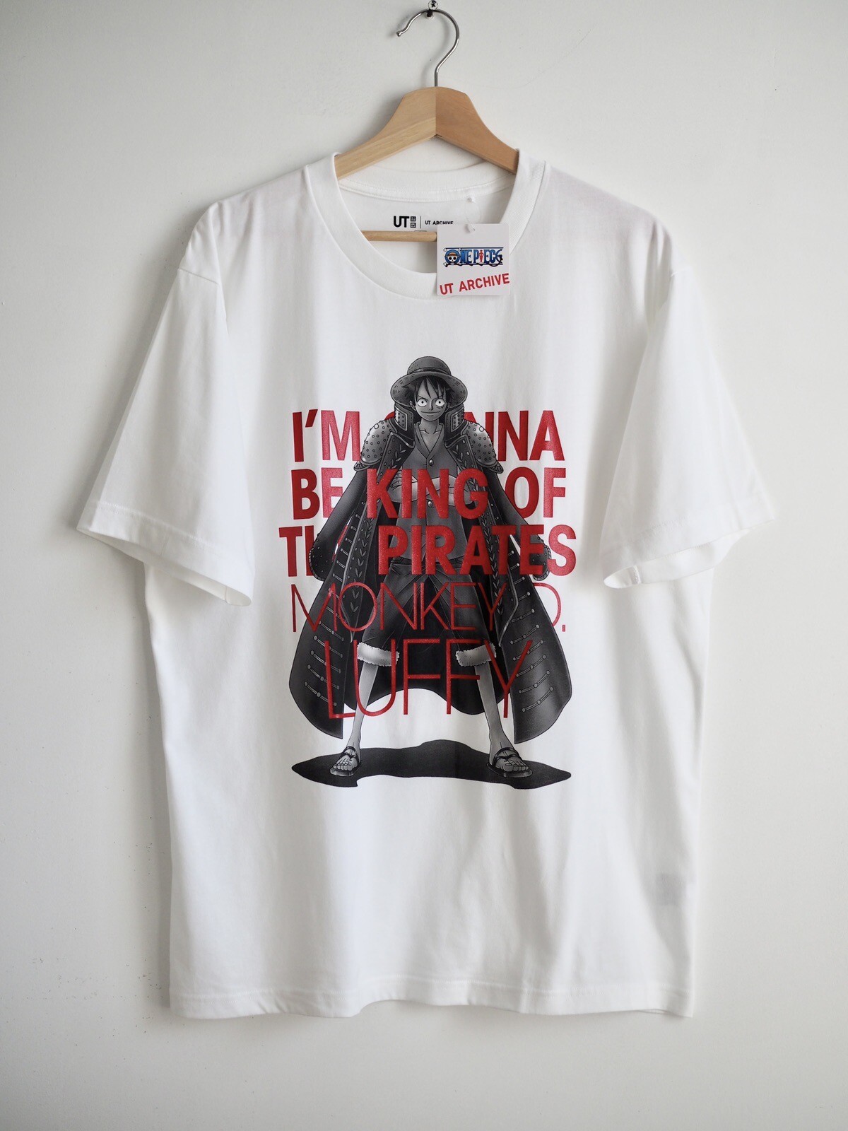One Piece Monkey D. Luffy straw hat crew King of Pirates Uniqlo streetwear