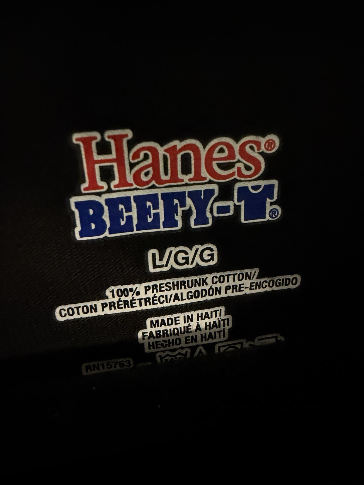 Hanes Beefy-T Men's L Black Miami Jazz Festival T-Shirt 2017 gallery