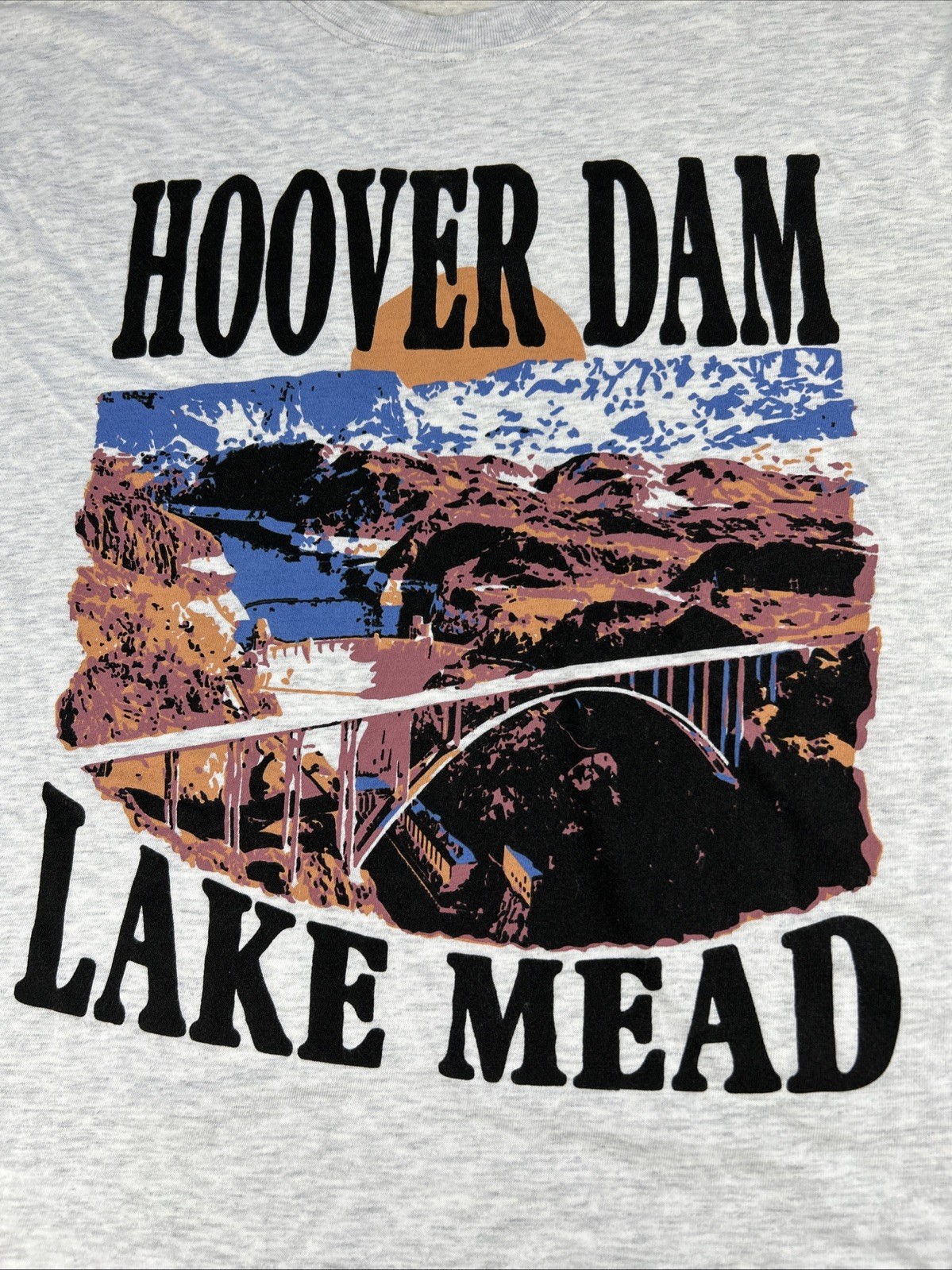 Where I’m From Hoover Dam Lake Medium T Shirt Adult Small New 803 gallery