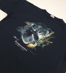 Vintage 90s Australia Koala Bear Rainforest Shirt Rare Vtg Aus Wildlife Animals
