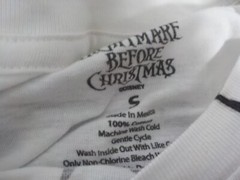 N A312 Disney Nightmare Before Christmas Size Small T-Shirt Lot (B)