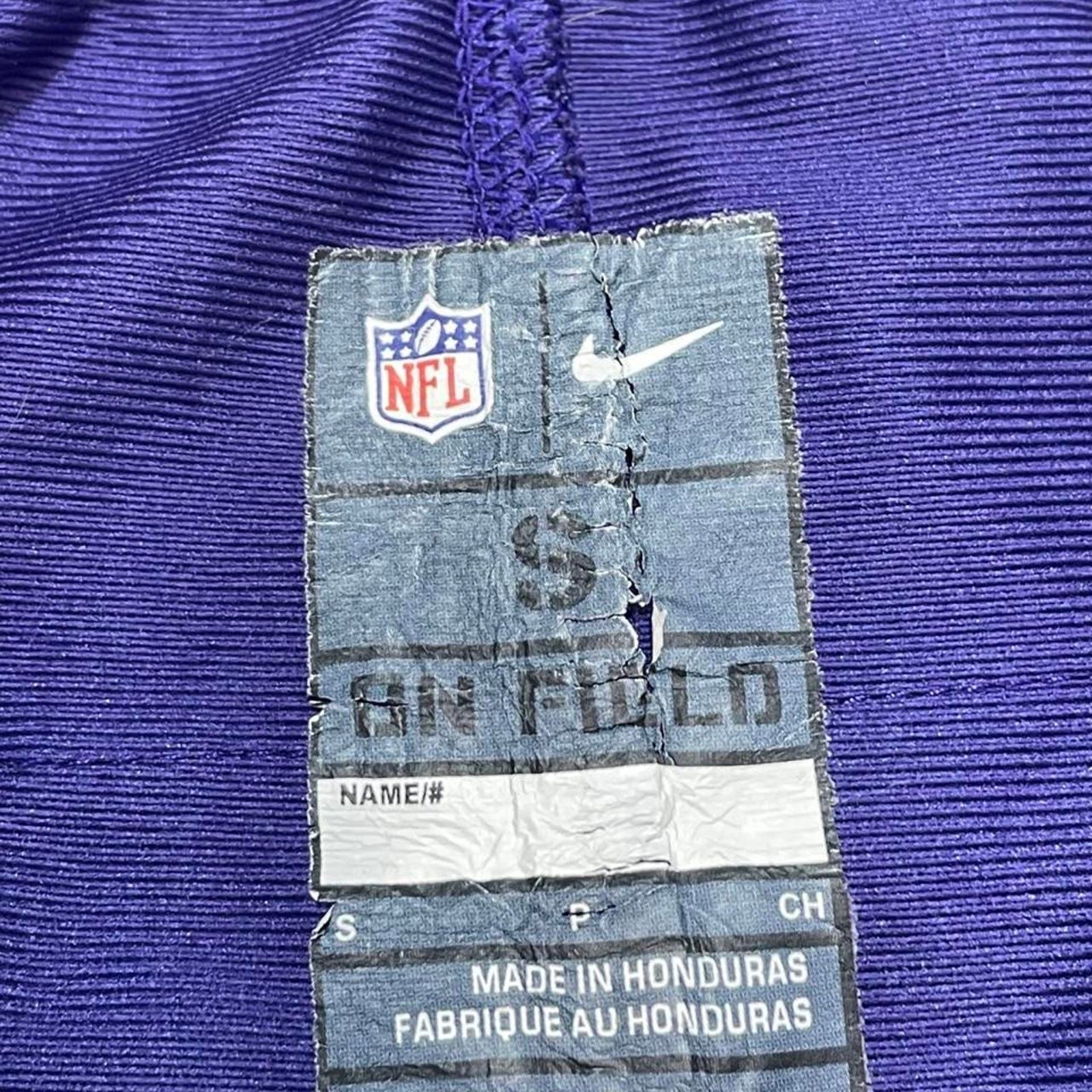 Nike Baltimore Ravens Justin Tucker Jersey Purple Small NFL Football On Field S gallery