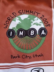 Sugoi Shirt Men Large Brown MTB Cycle Run Triathlon IMBA Park City Summit 2008