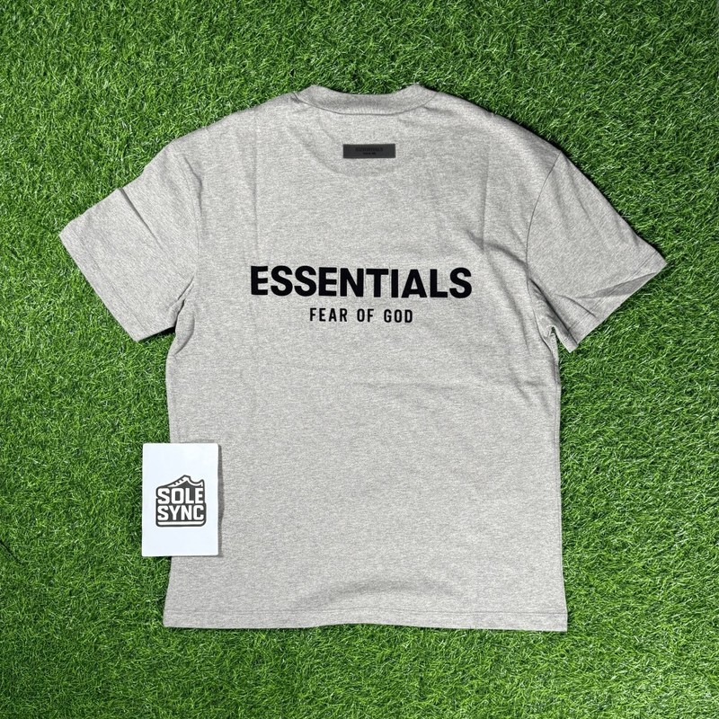 Fear of God Essentials T-Shirt SS22 Dark Oatmeal Gray - 100% Authentic (XS-XL) gallery