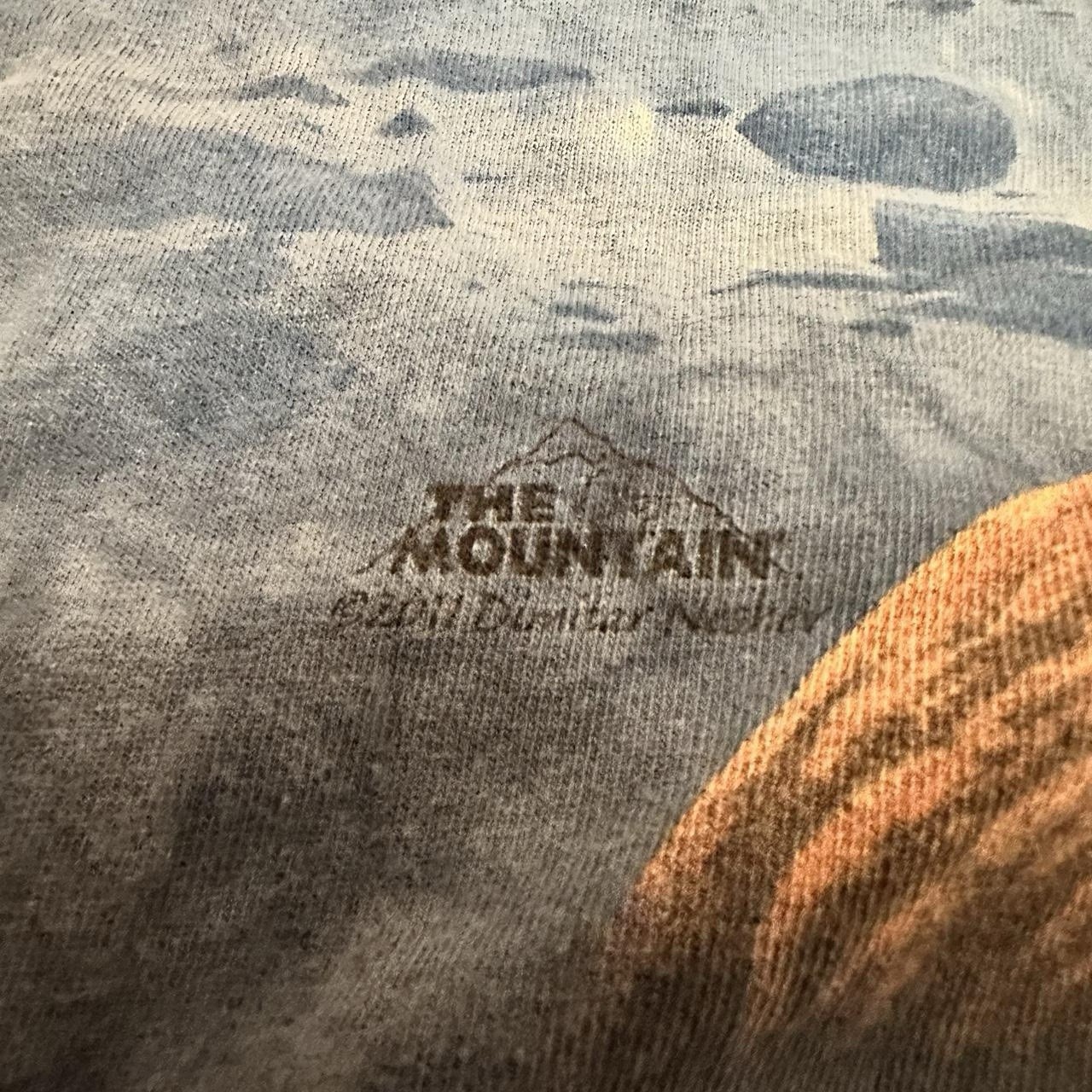 The Mountain 2011 Men’s American Eagle and Flag T-Shirt Sizing in Description gallery