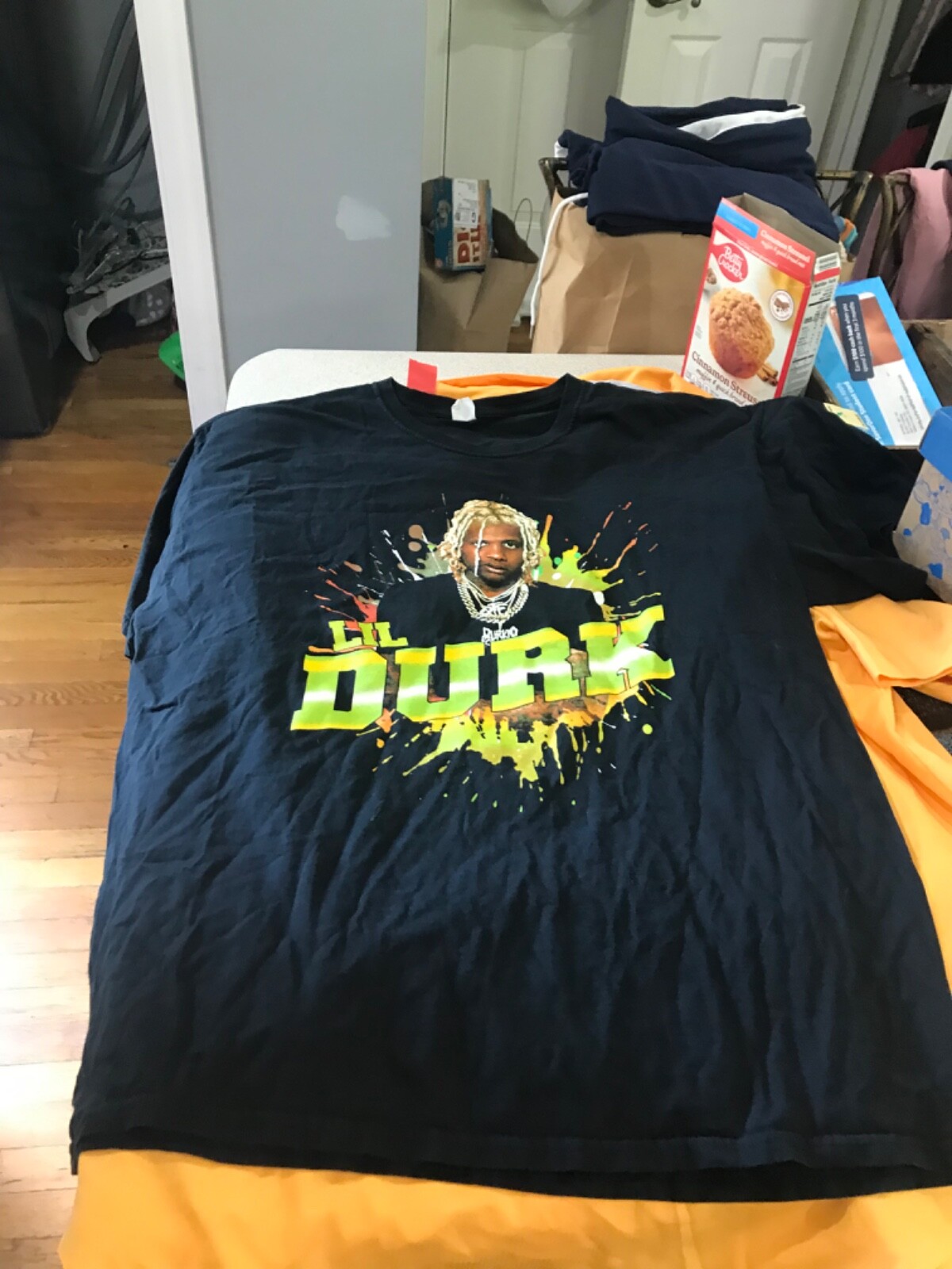 Lil Durk Mens Black Only Family OTF TShirt XL coi leray pooh shiesty
