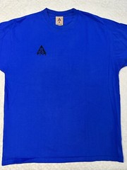 2000s Y2K Nike ACG Blank Basic Embroidered Streetwear Hiking Outdoor T-Shirt M L