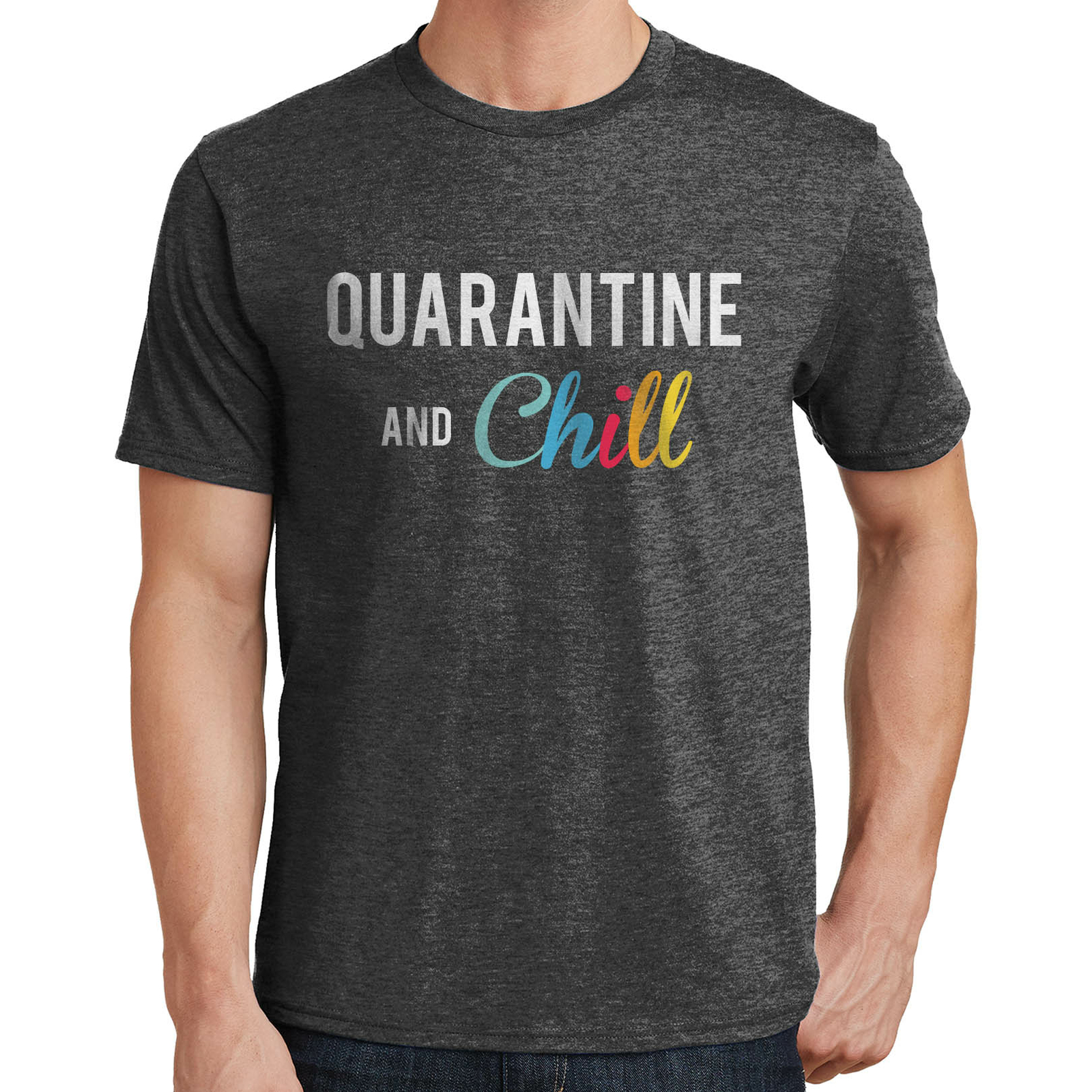 Quarantine and Chill T Shirt 02701 gallery