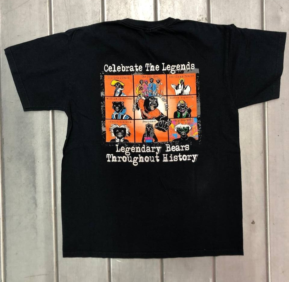 Legendary Bears MU VS FSU Tshirt Mens Medium Black Celebrate The Legends