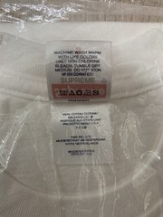 Supreme Crew 96 Tee White’ (Clip Tee) Size Small SS24 Authentic Brand New Sealed