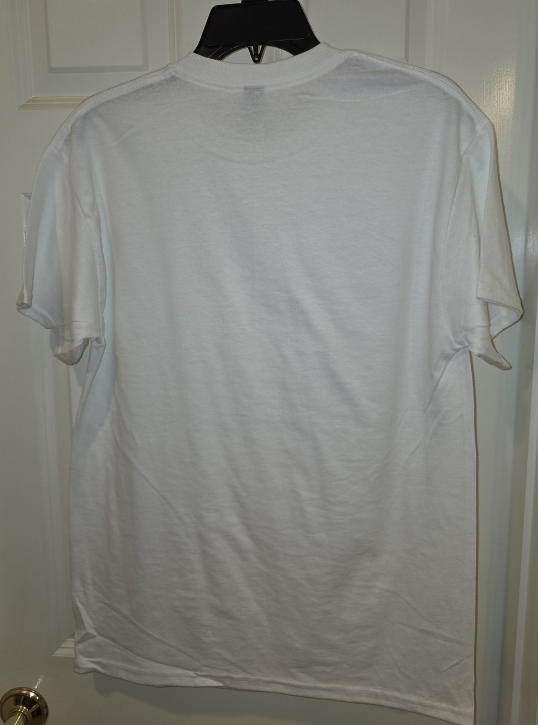 Gildan Heavy Cotton Crew Neck T-Shirt Blank Tee Short Sleeve White Size M gallery