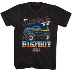 Bigfoot The Original Monster Truck American Flag T Shirt Full Size S-5XL