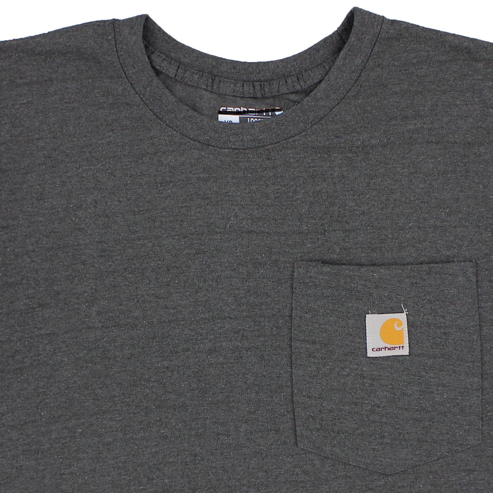 Carhartt Men's Pocket T-Shirt Lightweight Short Sleeve Longer Length K87-M gallery