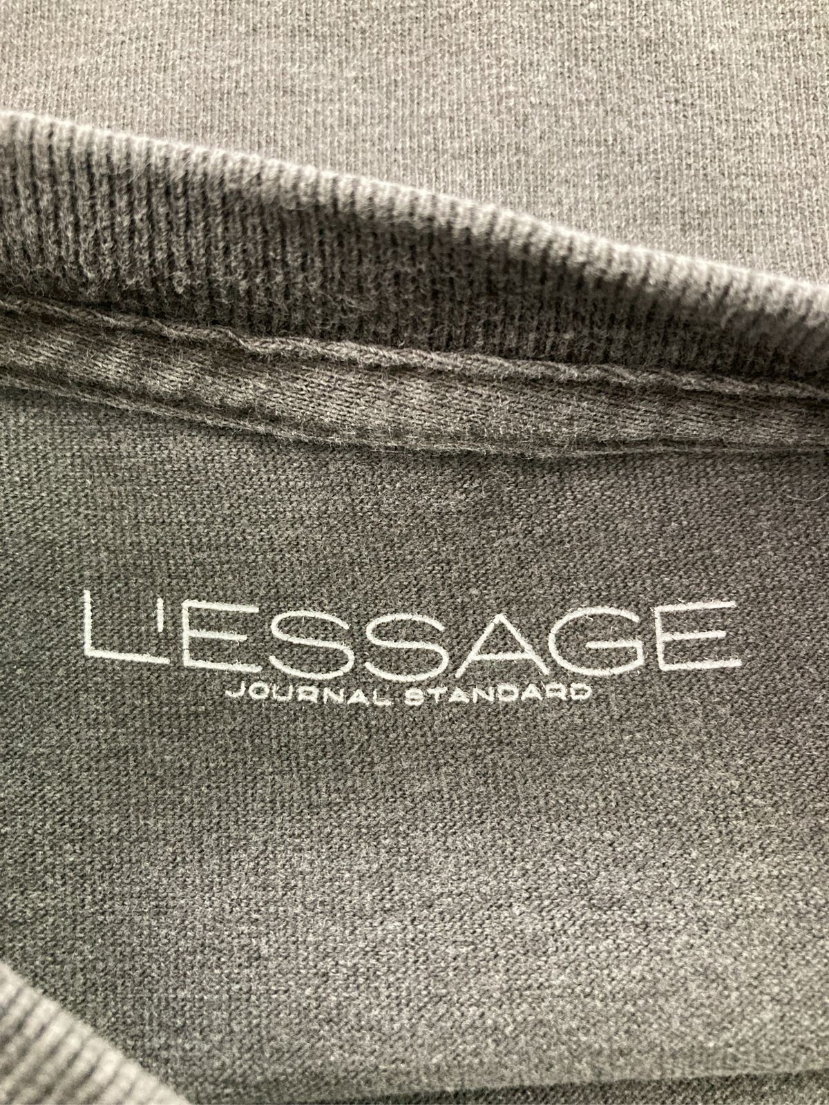 JOURNAL STANDARD T-shirt/cut and sew gray crew neck (round neck) short sleee gallery