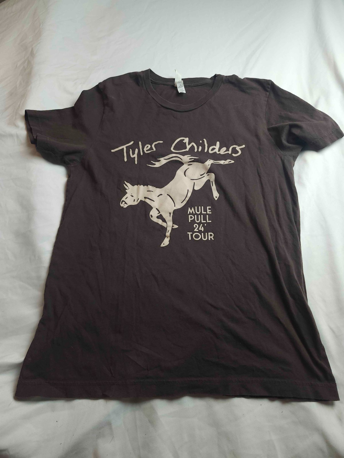 Tyler Childers Mule Pull 24 Tour Shirt Mens M Black Western Americana Indie Folk gallery