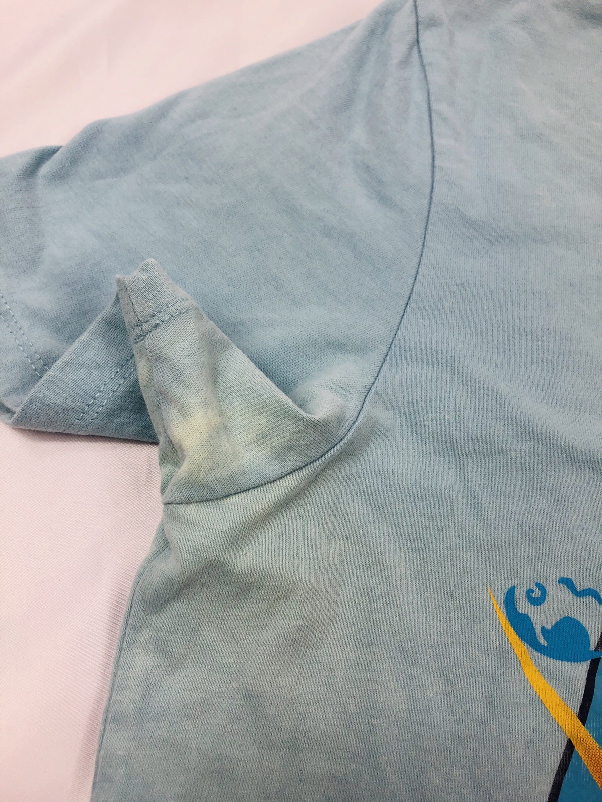 Ted Baker London Graphic T-Shirt Men’s sz 5 M Blue " Get it Hot So Satisfied Cr" gallery