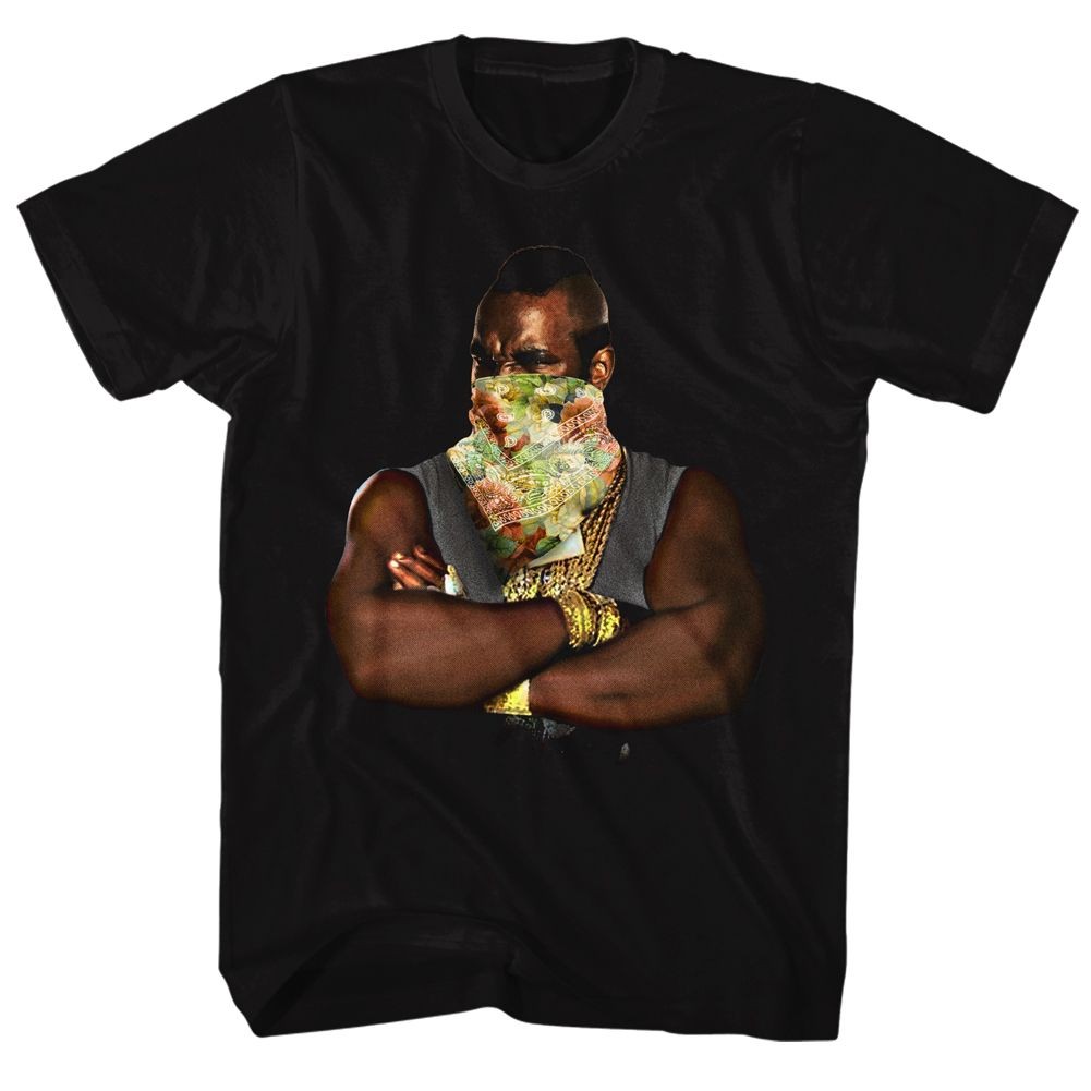 Mr. T Flower T 2 Black Icon Shirt