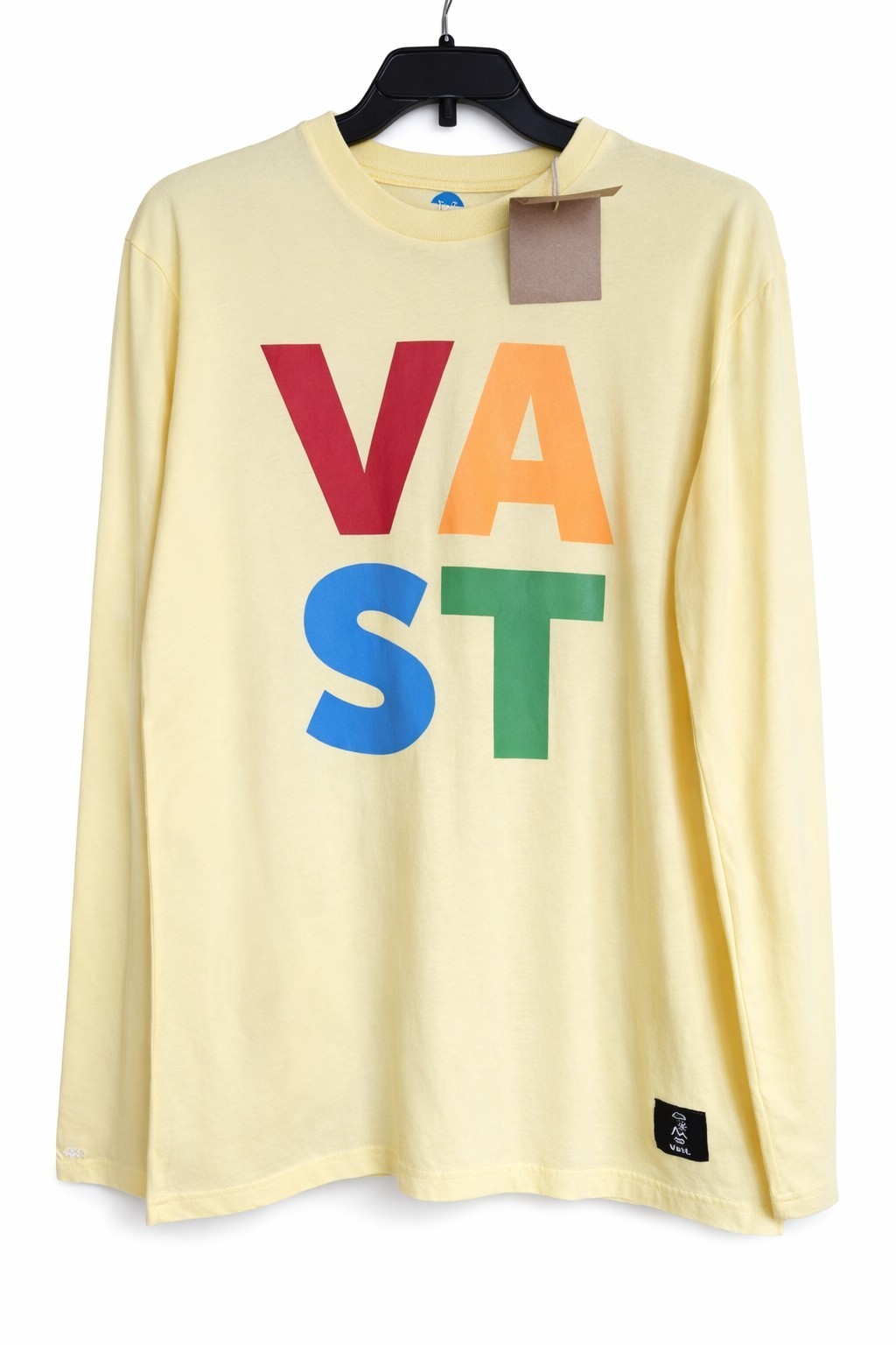 Vast Life Surfer Tee Shirt Beach Outdoor Long Sleeve Yellow Medium NWT CR80 gallery