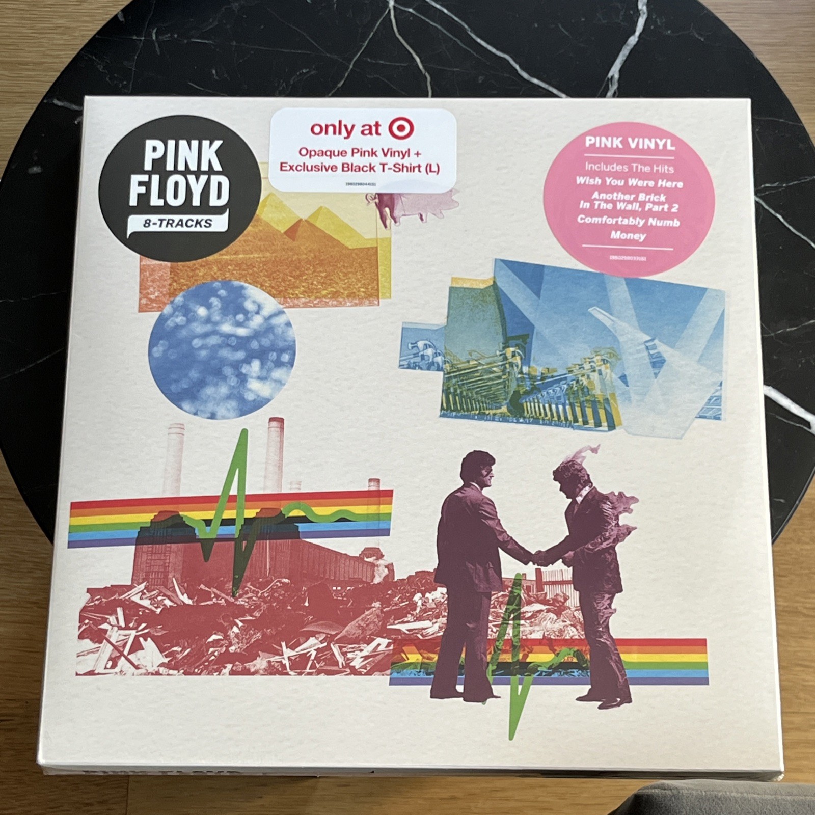 Pink Floyd 8-Tracks Target Exclusive Pink Vinyl + Large T-Shirt Boxset New 2026 gallery