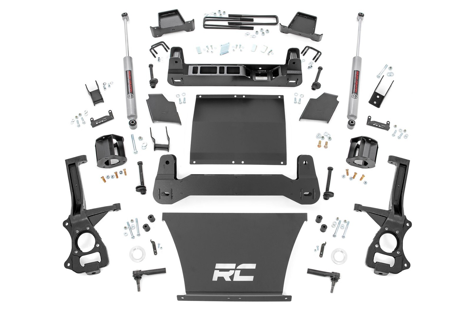 Rough Country 4″ Lift Kit with N3 Shocks for 19-24 Chevy Trailboss, GMC AT4 1500
