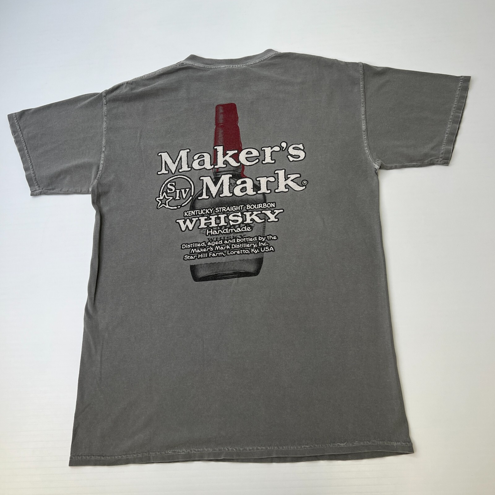 Maker's Mark Shirt Men Medium Loretto KY S IV Drink Whisky Work Party Core Go gallery