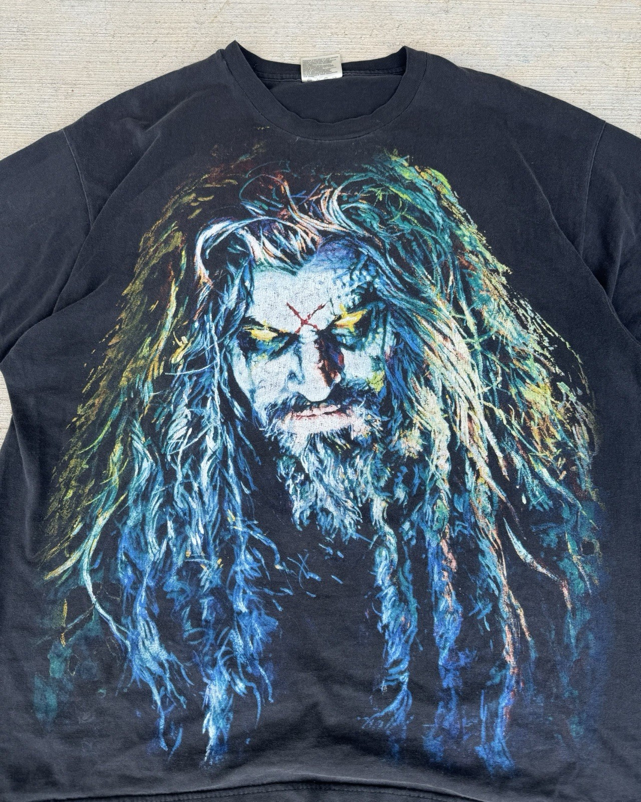 RARE Vintage Rob Zombie AOP Men's Shirt Size XL gallery