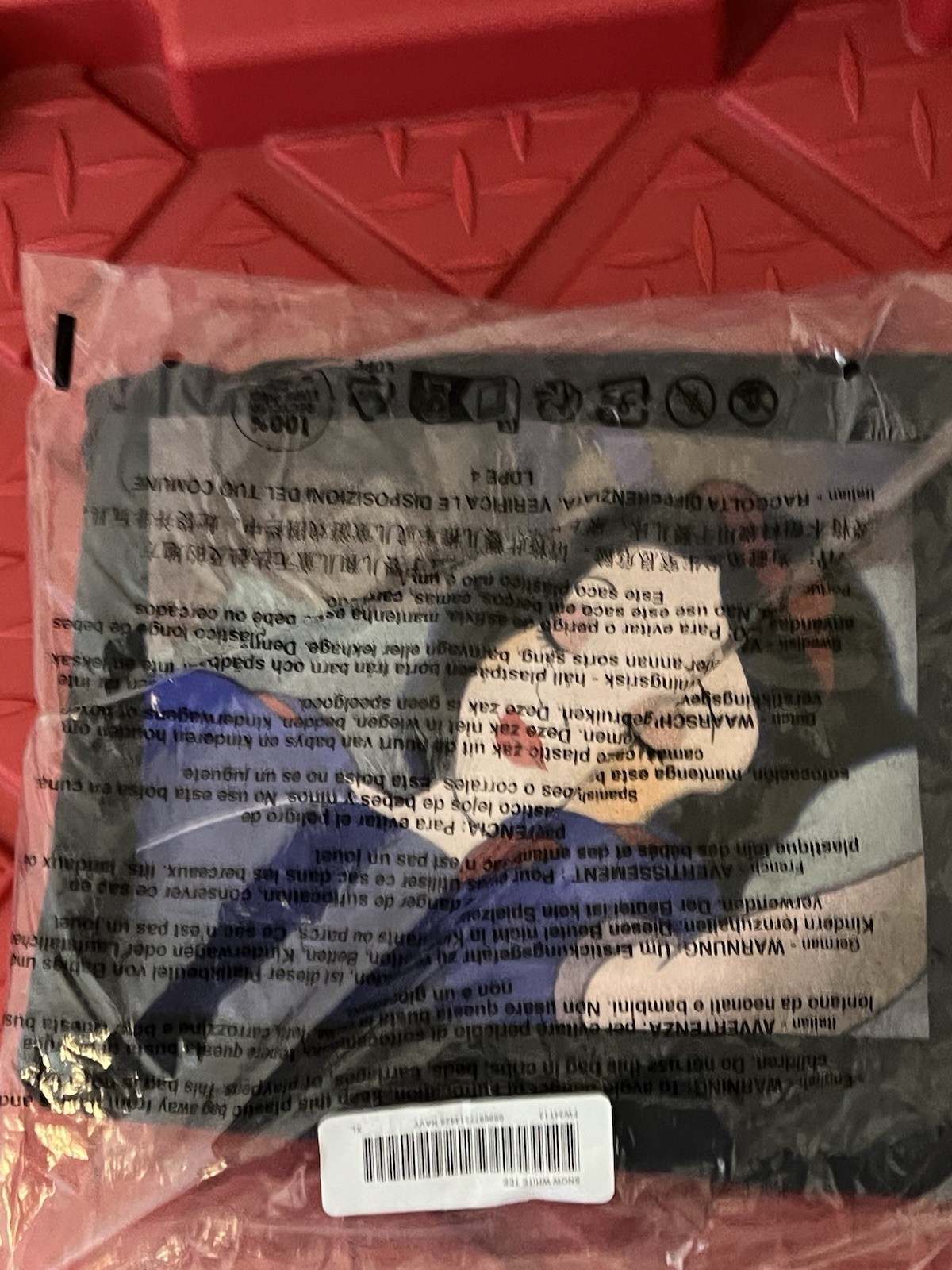 Supreme Snow White T-shirt Navy XL Brand New gallery