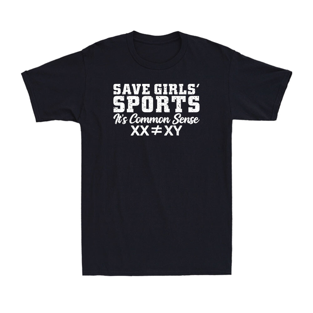 Save Girls Sports, Its Common Sense XX Different To XY Funny Quote Men's T-Shirt gallery