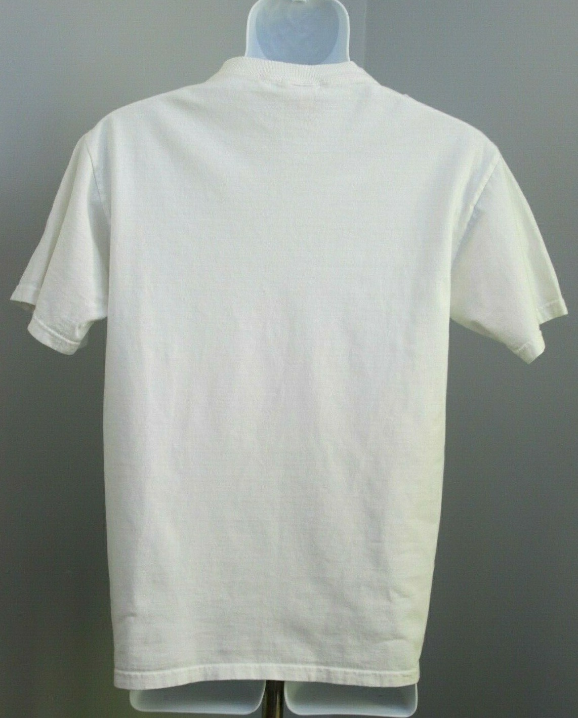 Nike Air T-Shirt Mens Size M Chest 37 White Orange Gray Short Sleeve 224-25137 gallery