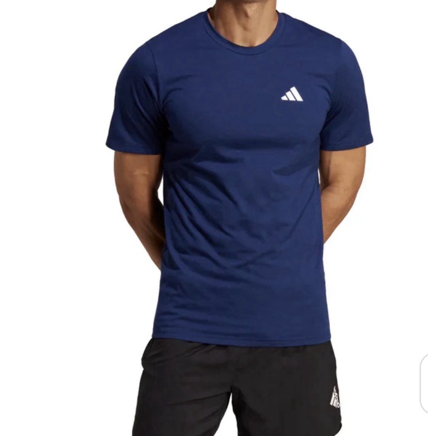 adidas Men’s Train Essentials Feelready Training T-Shirt Big & Tall Sz LT Navy