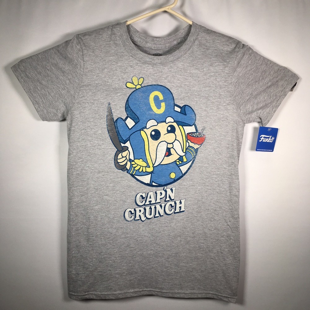 Funko POP! Tees Ad Icons Cap’n Crunch Tee Shirt Target Exclusive Size Variation