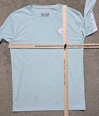 Costa Del Mar Men’s Technical Crew Shirt Arctic Blue Fishing Mens M Long Sleeve