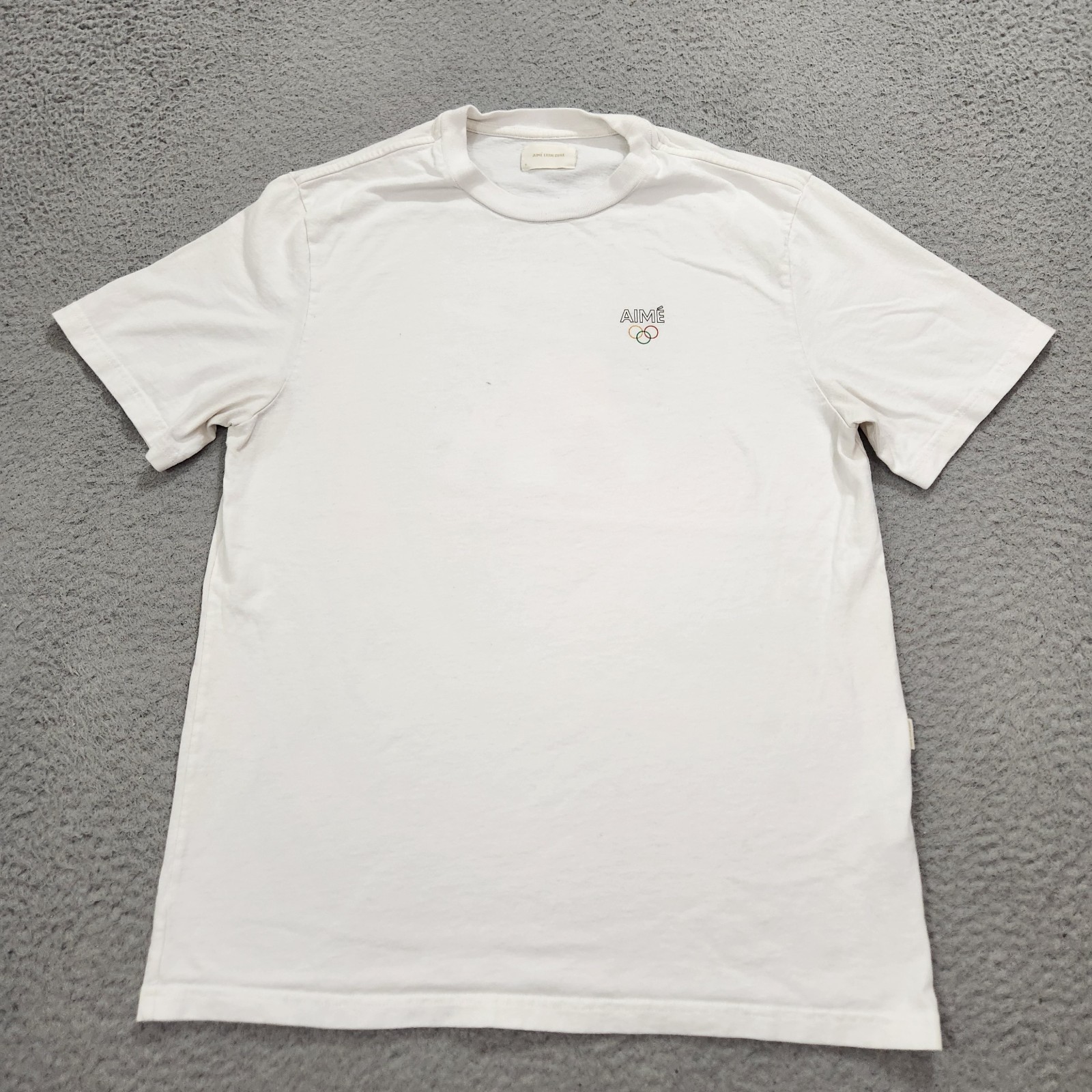 Aime Leon Dore T Shirt Mens Small White ALD Basketball Boards Olympic Games Tee gallery