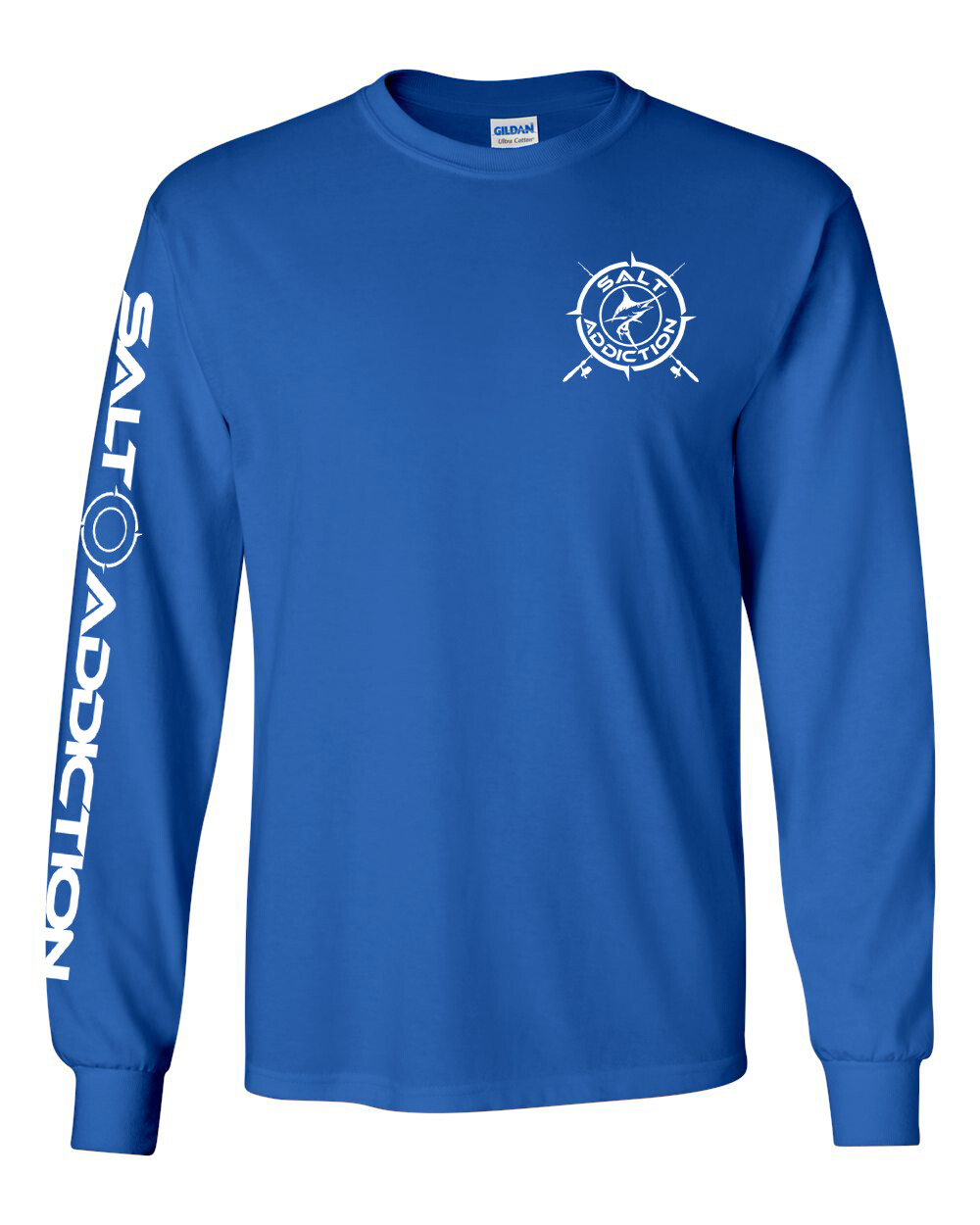 Salt Addiction t shirt long sleeve men's saltwater fishing apparel Marlin life gallery