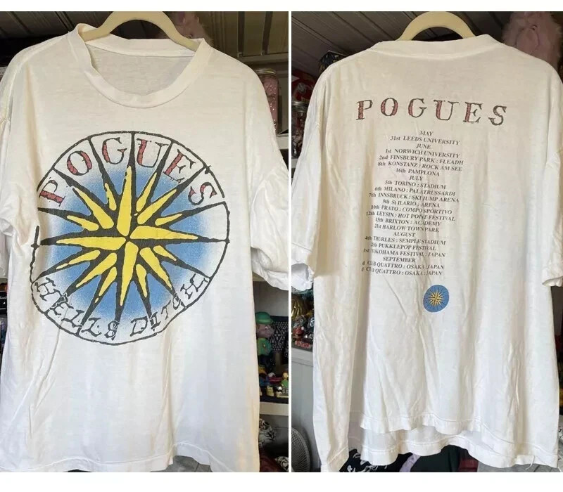 VIntage Style The Pogues Band Hells Ditch Shirt Unisex S-5XL AR529