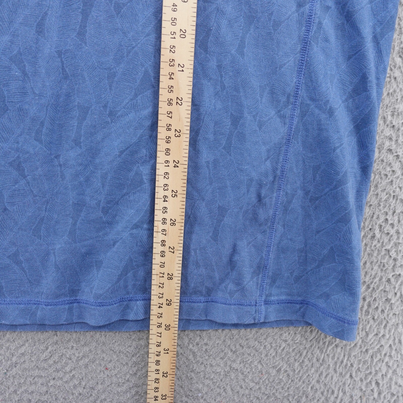 Henri Costa 1/4 Zip Pullover Shirt XL Blue Mens Coastal Lightweight Long Sleeve gallery