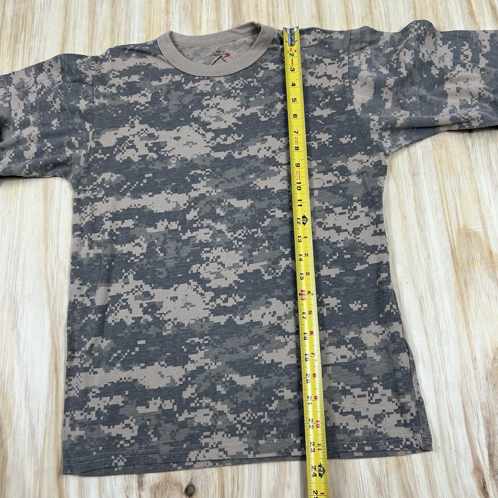 Rothco Digital Camo Shirt Mens Small Long Sleeve Military Shirt gallery